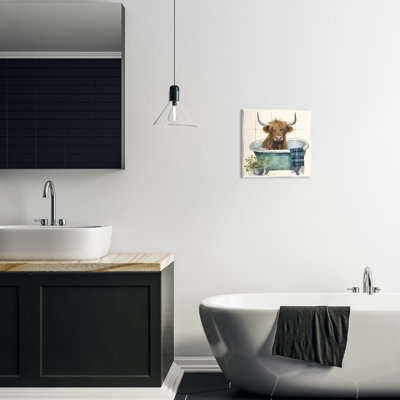 «Farmhouse Cow» dans une baignoire