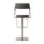 Alfredas Swivel Upholstered Adjustable Height Counter Stool with Metal Frame-440443932