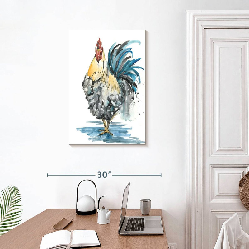 Brampt Rooster Splash II, 30" H x 20" W
