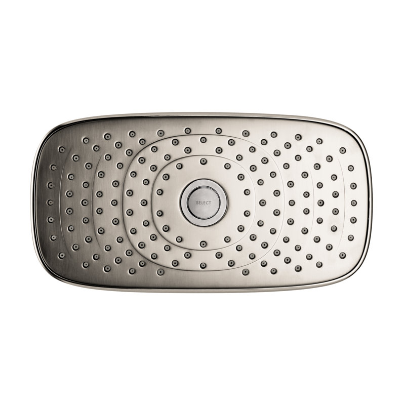 Raindance Rain Shower Head with Select, Brushed Nickel