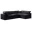 Canapé modulaire réversible en velours Hulene-87141393