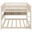 Bunk Bed With Integrated Shelving,And Pegboard-1618380073