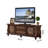 Vintage Carved Solid Wood TV Cabinet Unfinished TV Stand for TVs up to 65"-100916992