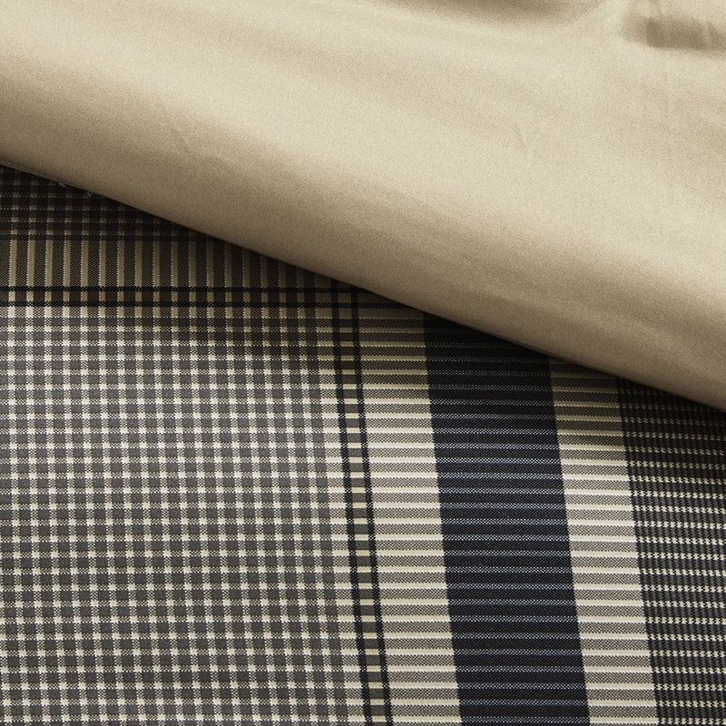 Draps simples en tissu d'édredon écossais - microfibre douce, literie avec bride douce, confortable et contrastante