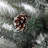 4' Lighted  Artificial Flocked Pine Christmas Tree Potted (Set of 2)