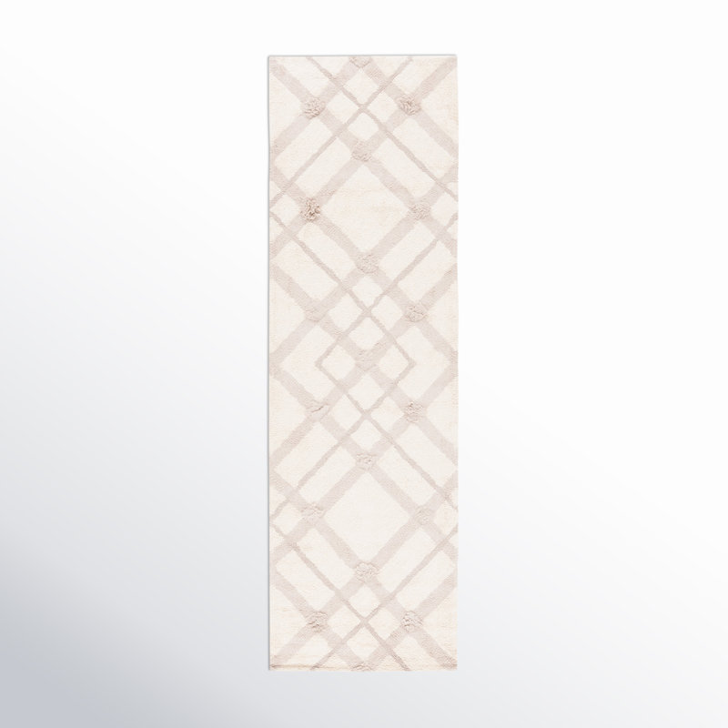 Auguste Washable Plaid Indoor Rug, Runner 2'3" x 8'