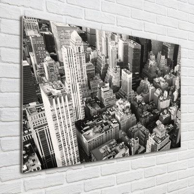New York Bird Flight - Unframed Art Prints on Glass