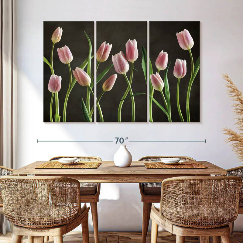 Harnek Spring Tulips, 28" H x 45" W