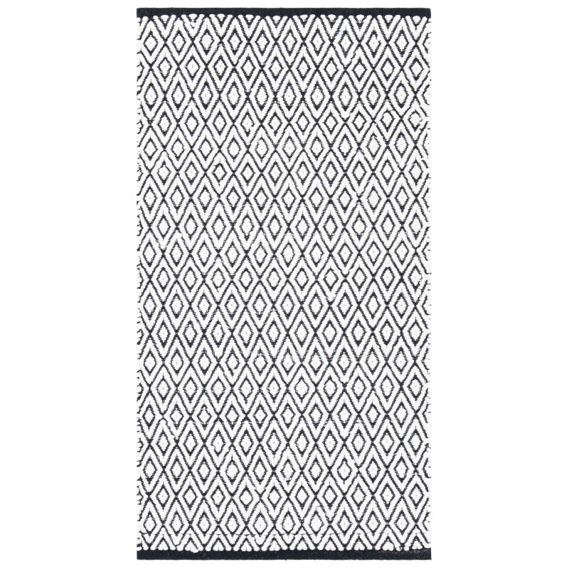 Montauk Hand Woven Performance Geometric Rug, Rectangle 3' x 5'
