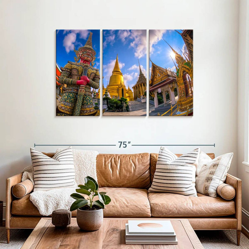 Adella Wat Phra Kaew, H 36 po x l 57 po