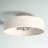 Ashtun Fabric Semi Flush Mount-80641227