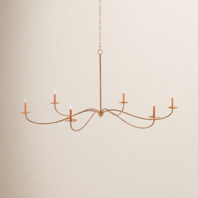 Geffrey 6 - Light Dimmable Chandelier