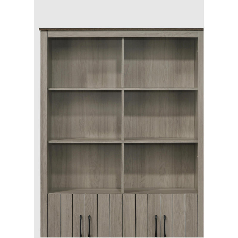 Bibliothèque l 47 "avec portes d'armoire