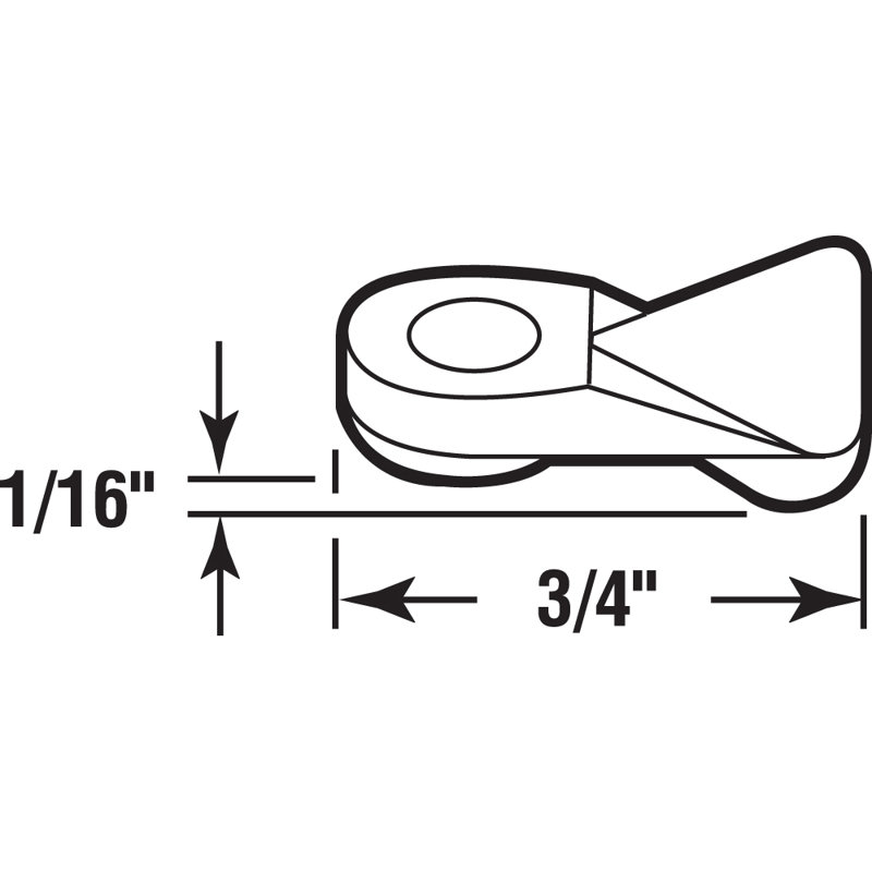 Prime-Line Flush Storm Door Clip