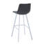 Tabouret de bar 41 po en cuir avec pieds en acier inoxydable-1911943943-1891155548
