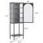 Armoire de rangement vitrée en métal-1087164302