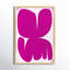 Magenta Moth Print by StudioM-1388830782-1388830757
