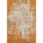 Tapis orange Prisco lavable à la machine de qualité supérieure-390990587