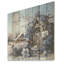 «Cottage Charm In Winter - Landscape Cottage», art mural sur bois de pin naturel-957922252