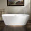 Baignoire de trempage autoportante 67 po. X 32 po.-79504449