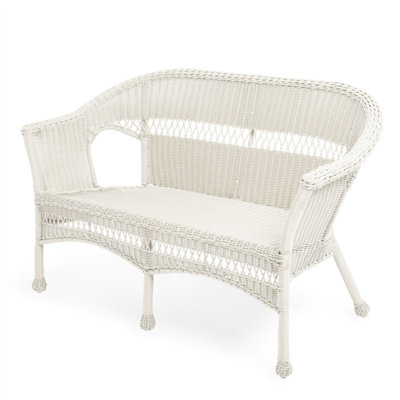 Banc de jardin en osier Union City