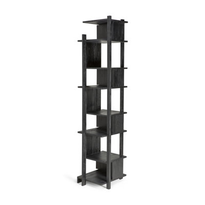 Solid Wood Corner Bookcase