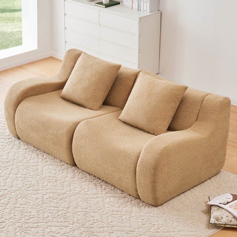 Canapé modulaire 83 po, Chameau