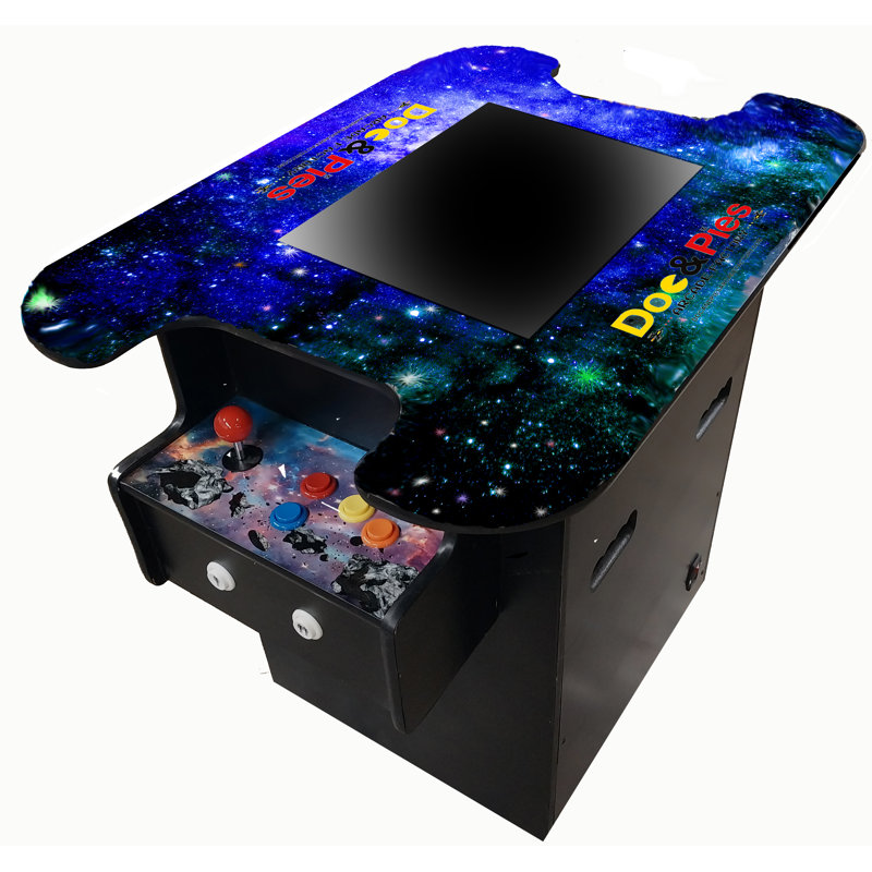 Machine à cocktail professionnelle 60 pièces Classic Retro Jeux pour la maison ou le travail - Double - 2 joueurs - Space Design