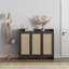 Armoire de rangement pour chaussures Chada 30 paires avec 3 portes et tablettes réglables Chada-110438748