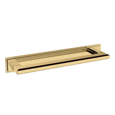 4682 Transitional 8" Backplate, in Non-lacquered Brass