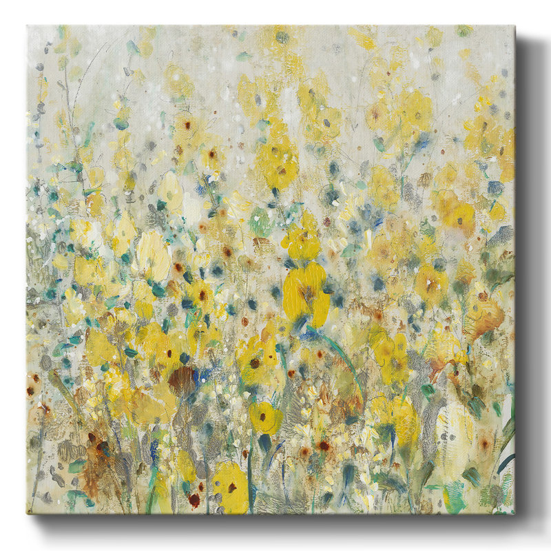 " Cherry Blossom Composition I ", 24" H x 24" W x 1.5" D