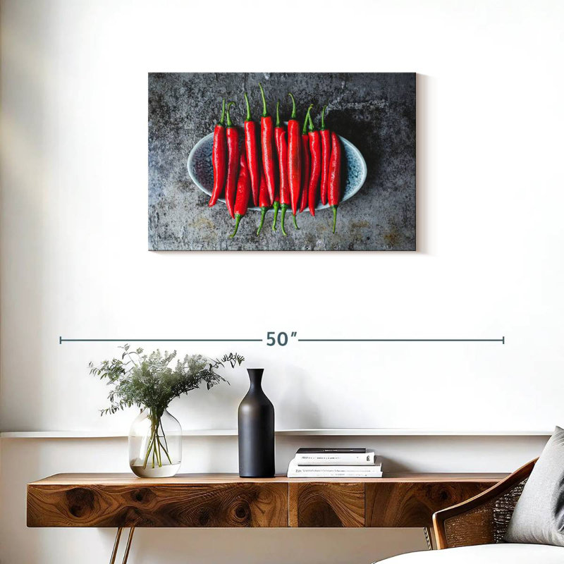 Yarlin Peppers, 20" H x 30" W