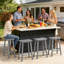 Tabouret de bar 24 po Hdpe Poly Lumber-1833209505-1833209507-1834626943