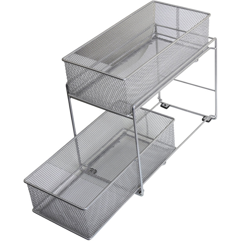 Tiroir de rangement à 2 niveaux pour armoire Kaan