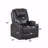Leather Aire Upholstered With Recliner Function With Power Lift Function And With Massage Function