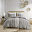 Ensemble de literie en coton de qualité supérieure, texture douce chenille, confort de chambre moderne