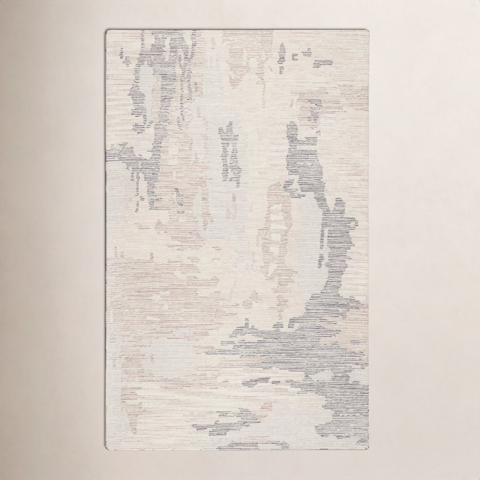 Noland Brushstrokes Hand-Tufted Abstract Rug, Rectangle 2' x 3'