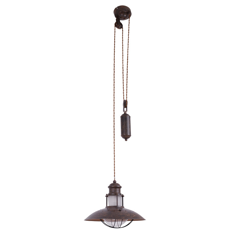 Larsen 1 - Light Brown Cone Pendant