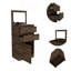 Commode Asturias, boîte à bijoux, finition noyer foncé-1139293703