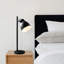 Lampe de table industrielle en métal, finition dorée, 11,8 x 7,1 x 22,8 pouces | Douille E14, 40 W maximum | Base de 6,9 pouces | Câble de 78,7 pouces avec interrupteur marche / arrêt | Éclairage élégant pour le bureau personnel et la décoration moderne, classé IP20-1789178118-1789178232