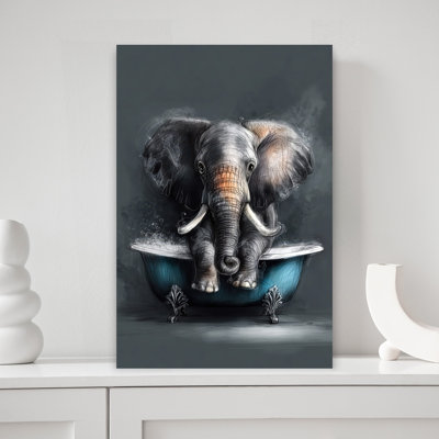 Art contemporain contemporain, éléphant