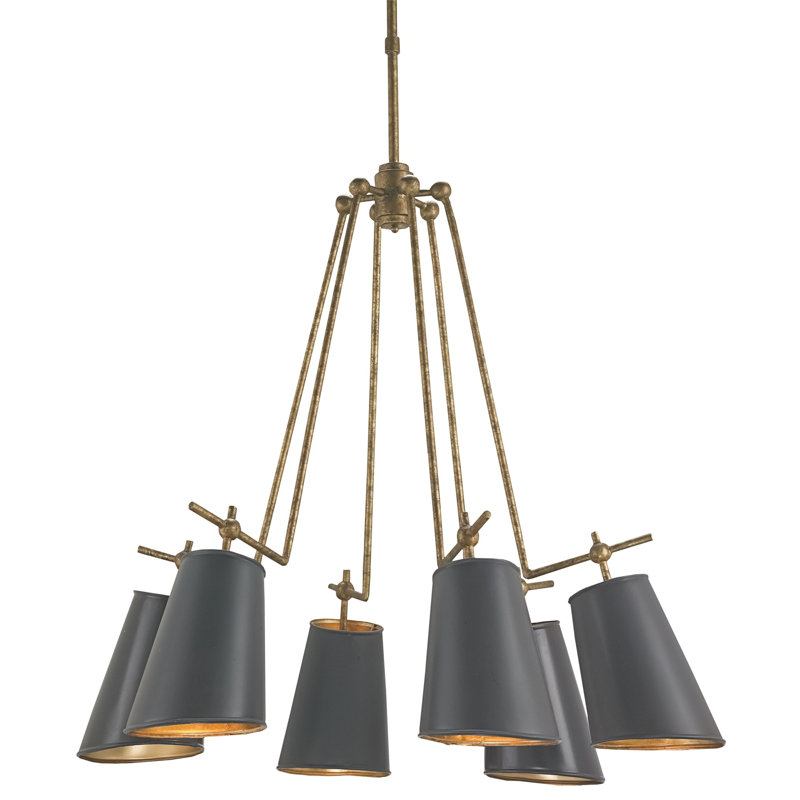 Jean-Louis 6 - Light Dimmable Classic / Traditional Chandelier