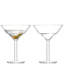 Mixologist Handmade Glass Martini Glass