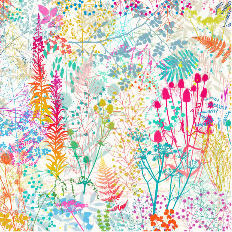 Clarissa Hulse Serendipity Kaleidoscope Fixed Size Mural, Multi