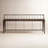 Cili Solid Wood, Iron Bench