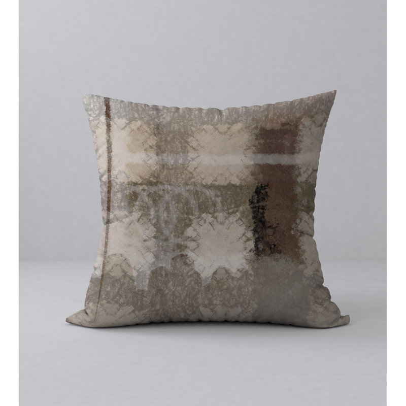 Housse de coussin décorative carrée fine Essential, 20 po x 20 po