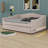 Upholstered Daybed With Light And Trundle-432381085