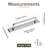 5'' Hole Pitch Sleek Bar Pull With G011 Backboard-Polished Chrome-113411543-130785719