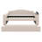Upholstered Daybed With Storage Armrests, Trundle And Latest Integrated Bluetooth Audio System, Teddy Fleece,-1734351408