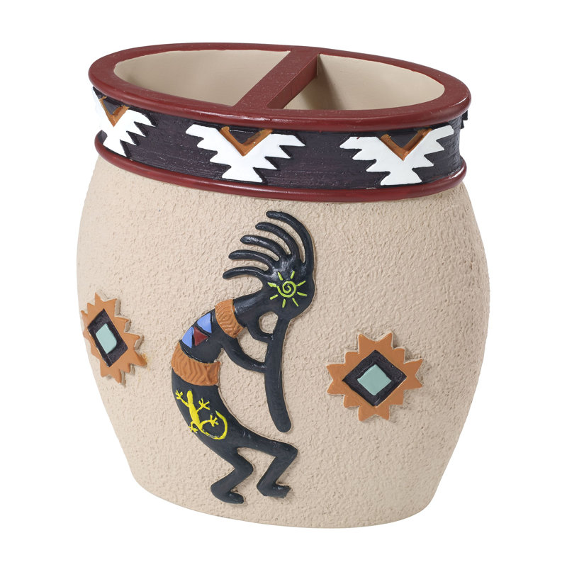 Navajo Dance Bath Toothbrush Holder
